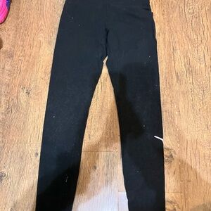 PINK Victoria's Secret Black Leggings High Waist Athletic